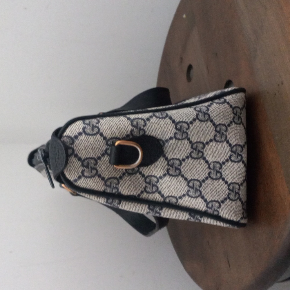 Authentic Vintage Gucci GG Monogram Supreme Sherry Web Ophidia Boston Doctor Bag - Picture 6 of 11